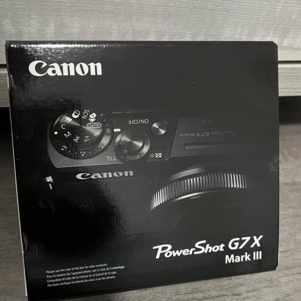 Canon PowerShot G7 X Mark III - Black - Picture 2 of 2